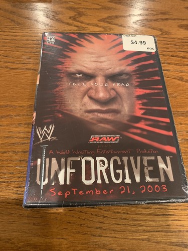 Wwe unforgiven 2003 dvd sealed - 2003,