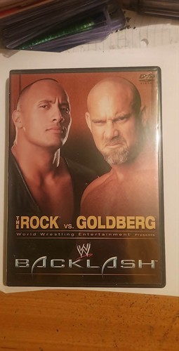 Wwe dvd backlash the rock - rock, vs