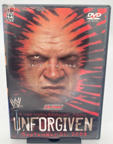 Wwe unforgiven 2003 dvd - unforgiven,