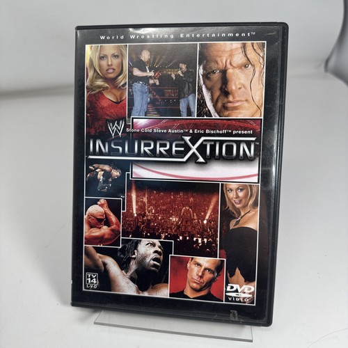 Wwe insurrextion dvd 2003 rare - dvd,