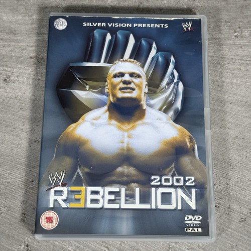 Wwe rebellion 2002 dvd - wwe,
