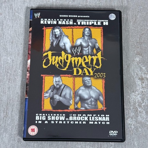 Wwe judgment day - 2003, dvd