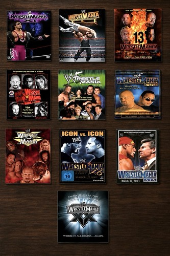 Dvd wwe wrestlemania - dvd,