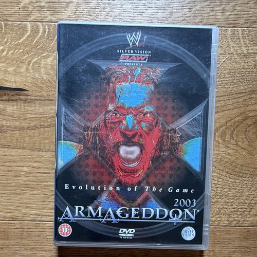 Wwe dvd armageddon 2003 - dvd,