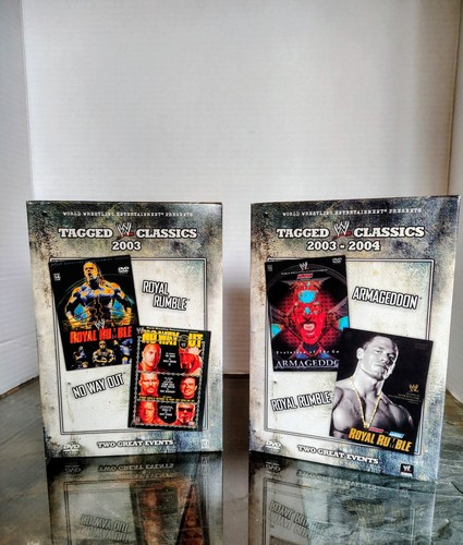Lot wwe tagged classics 2003 - lot,