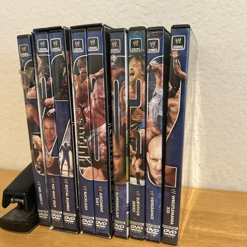 Wwe lot dvds 2003 - lot,