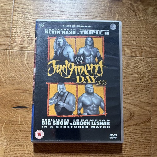 Wwe dvd judgement day - dvd,