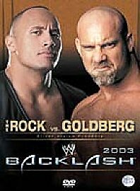 Wwe backlash 2003 dvd - backlash,