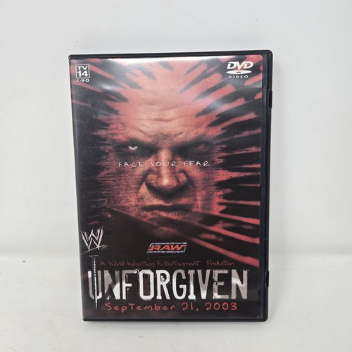 Wwe unforgiven 2003 - dvd, raw